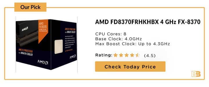 AMD FX-8370 Octa Core Desktop Processor