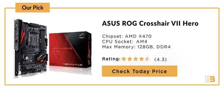 ASUS ROG Crosshair VII Hero AMD Ryzen Motherboard