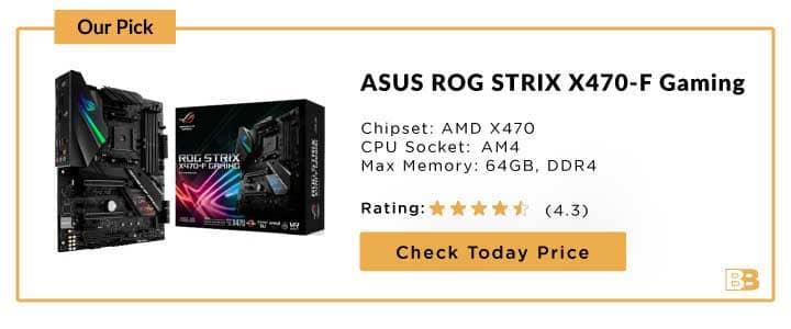 ASUS ROG STRIX X470-F Gaming Motherboard