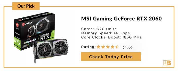 MSI Gaming GeForce RTX 2060