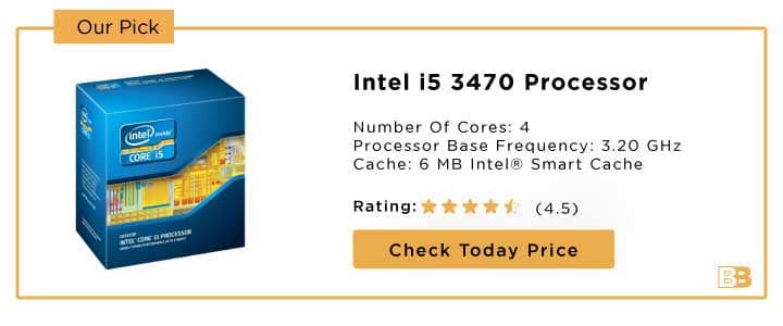 Intel i5 3470 Processor