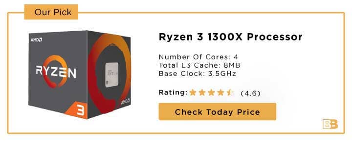 Ryzen 3 1300X Processor