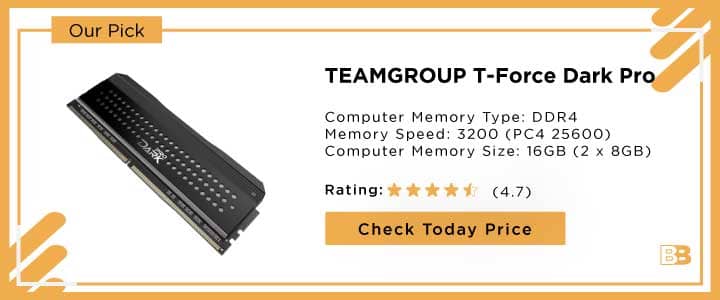 TEAMGROUP T-Force Dark Pro DDR4