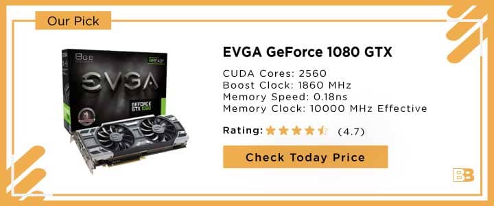 EVGA GeForce 1080 GTX
