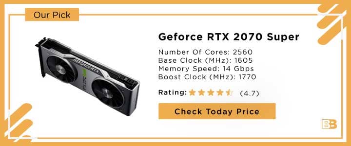 Geforce RTX 2070 Super
