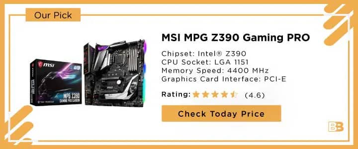 MSI MPG Z390 Gaming PRO