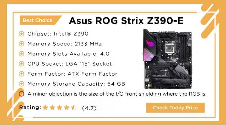 Best Choice: Asus ROG Strix Z390-E