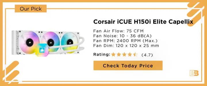 Corsair iCUE H150i Elite Capellix White